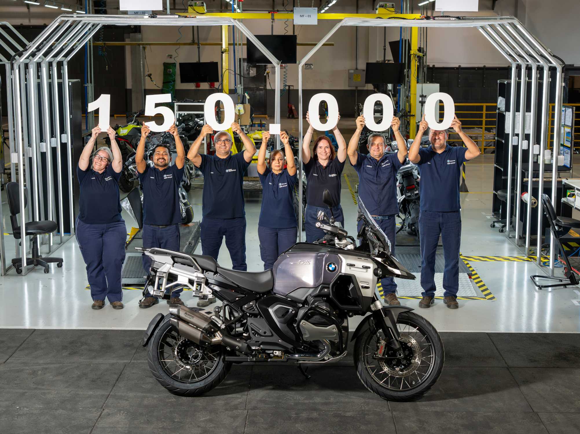 BMW Motorrad Manaus: 150 mil motos produzidas em 10 anos